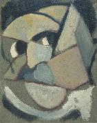 Theo van Doesburg Abstract portrait. Germany oil painting artist